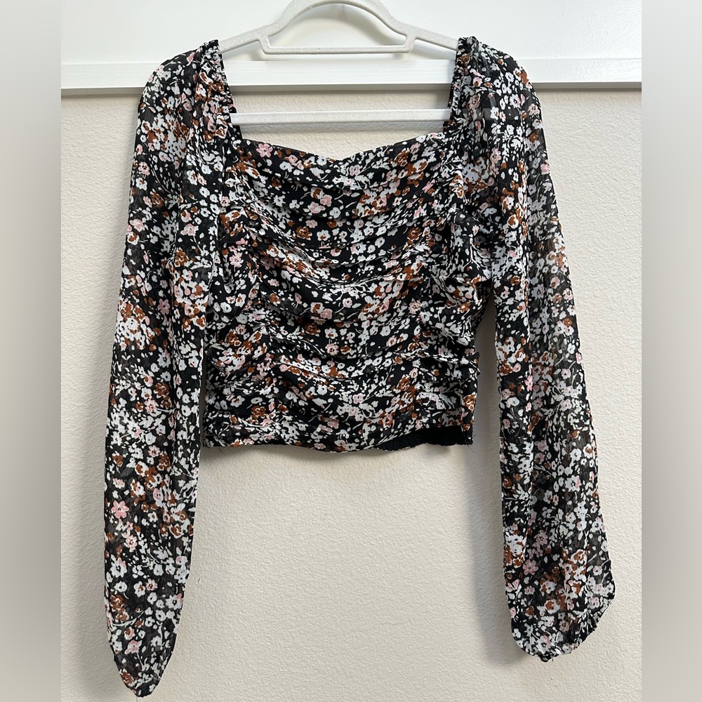Chic Sheer Elegance Blouse